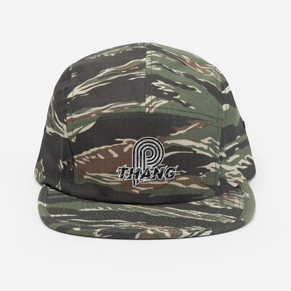 P-Thang White Five Panel Cap image 6