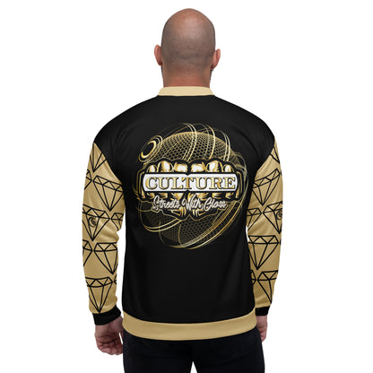 Culture Diamond Unisex Bomber Jacket image 1