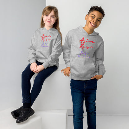 Aria Rose Born Famous Kids Fleece Hoodie image 7