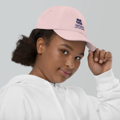 Aria Rose Purple Heart Youth Baseball Cap image 24
