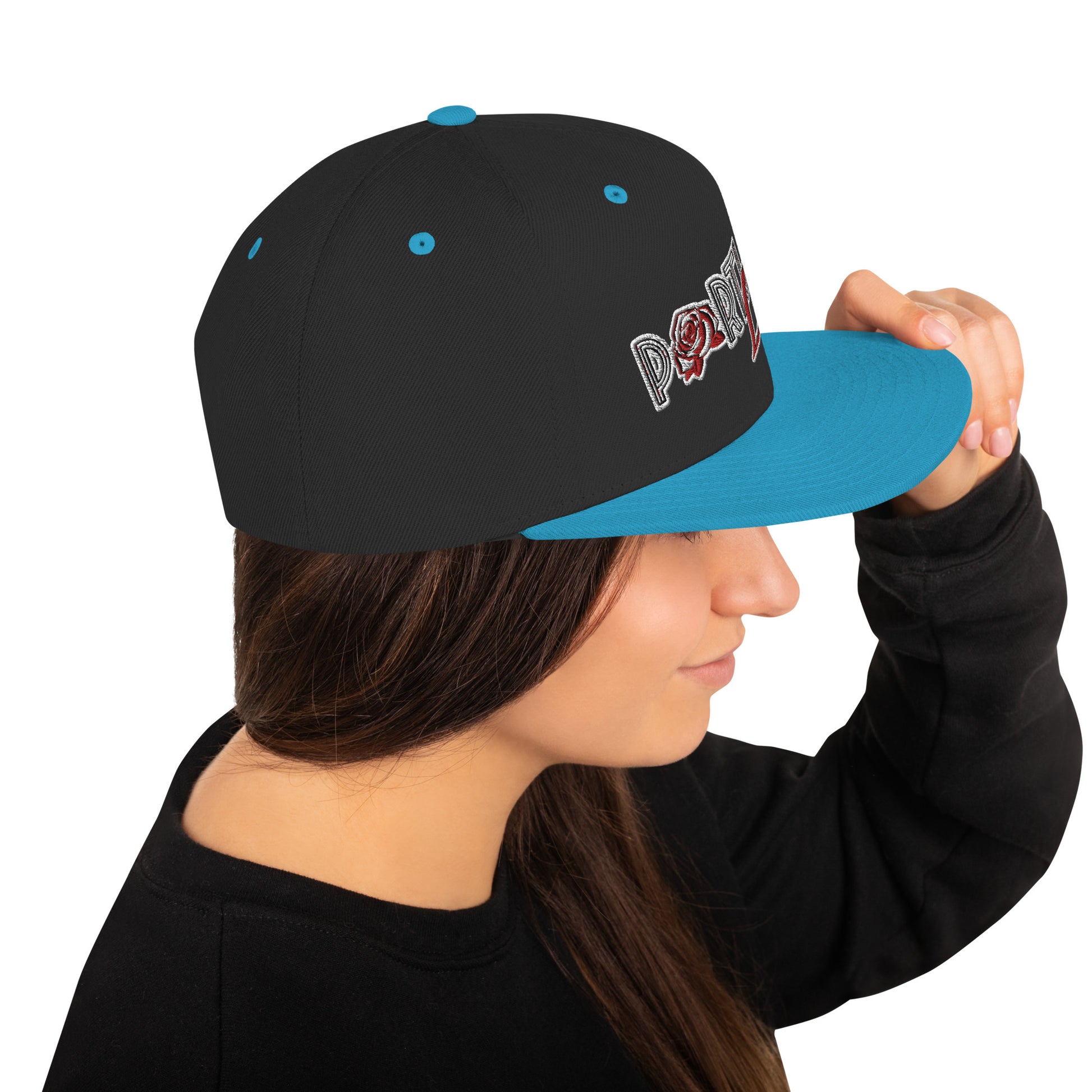 Portland Love Original Embroidered Classic Snapback Hat image 26