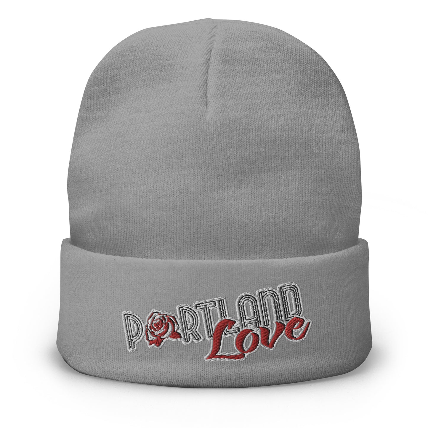 Original Portland Love Embroidered Beanie image 5