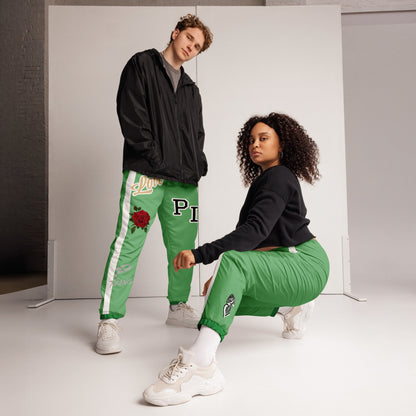 Portland Love Logos Bay Leaf and Sea Green Unisex Track Pants image 8