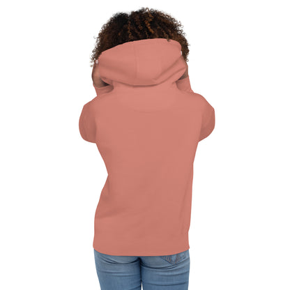 Block Style Royal/White Embroidered Unisex Hoodie image 34