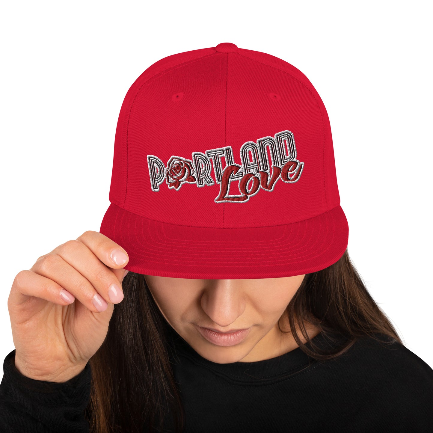 Portland Love Original Embroidered Classic Snapback Hat image 39