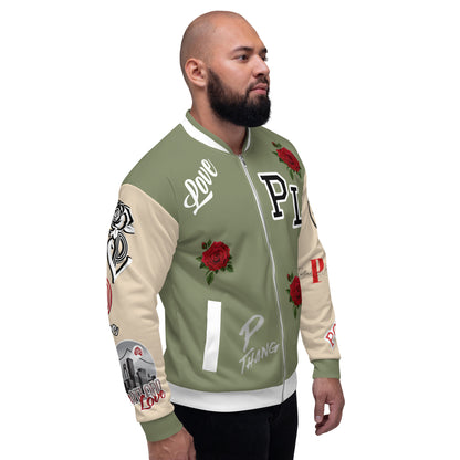 Portland Love Logo City Love Bomber Jacket image 5