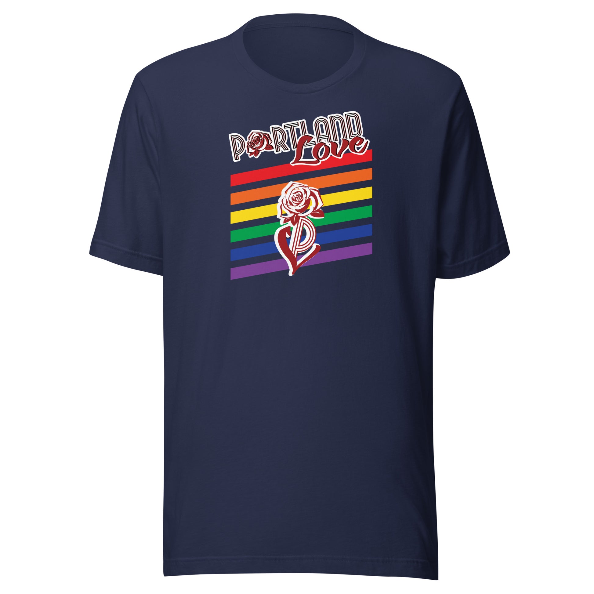 P-Love Rainbow Short-Sleeve Unisex T-Shirt image 1