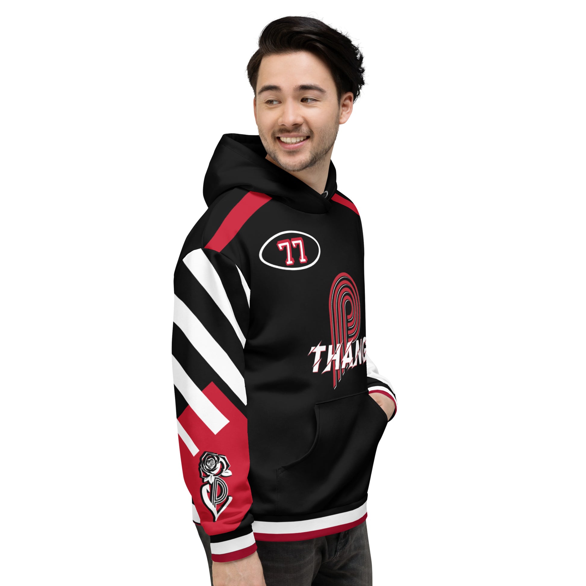 The "P" Unisex Hoodie image 4