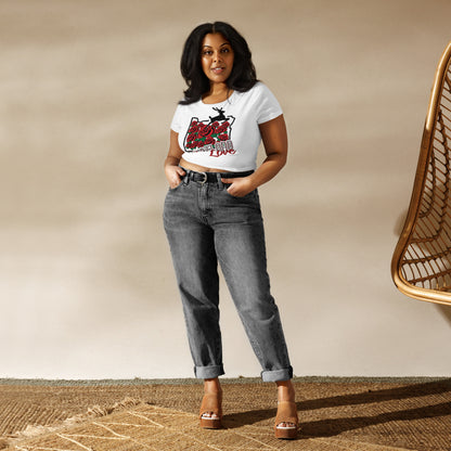 Roses Women’s Crop Tee image 2