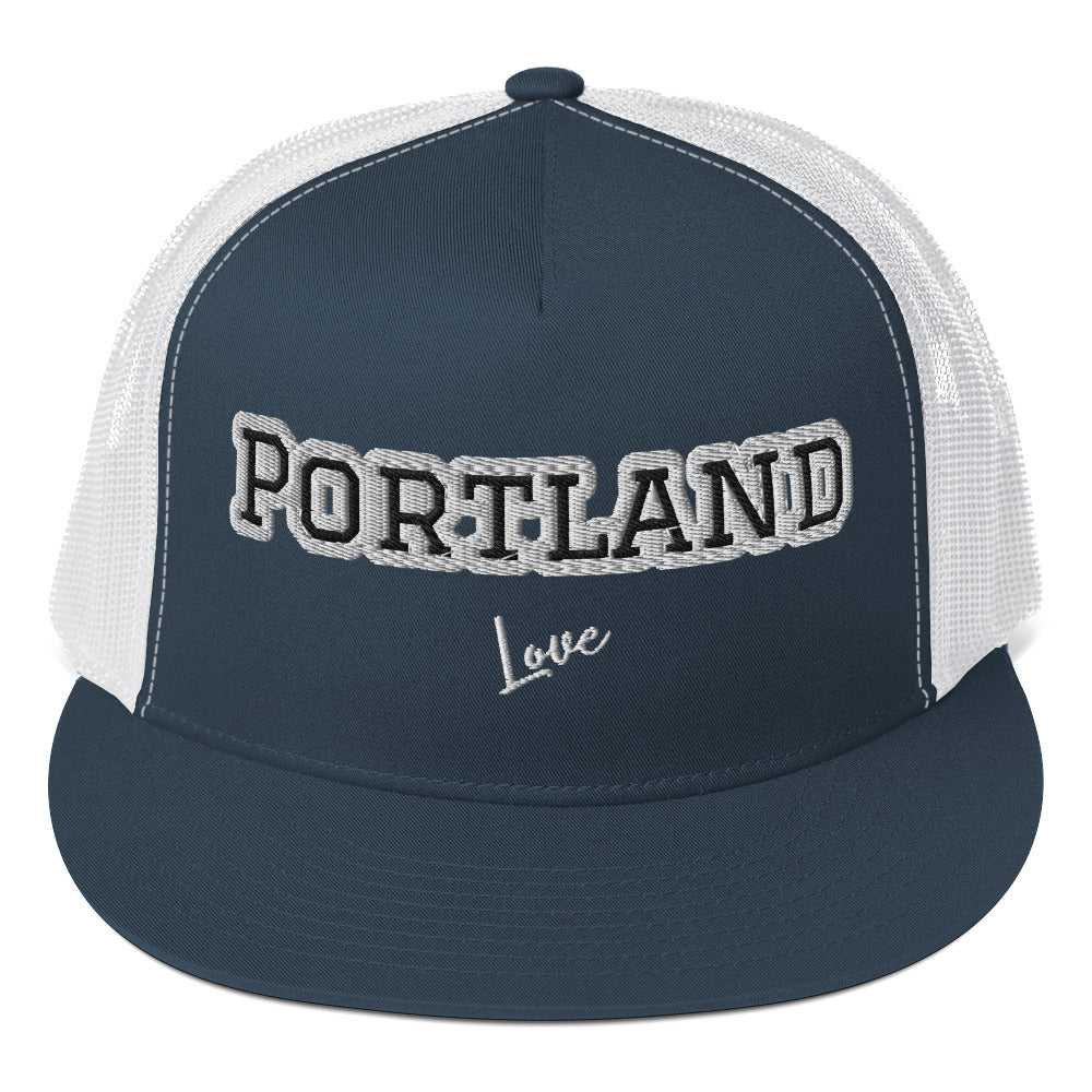Block Style Trucker Cap image 7