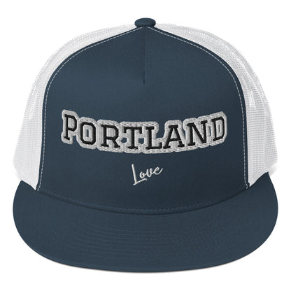 Block Style Trucker Cap image 7