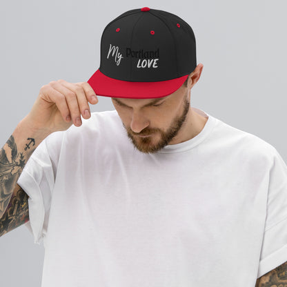My Portland Love Snapback Hat image 8
