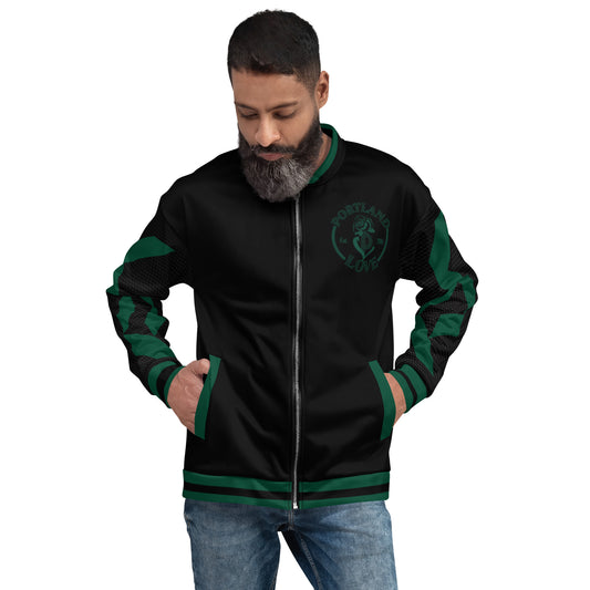 Oregon Green Unisex Bomber Jacket image 0