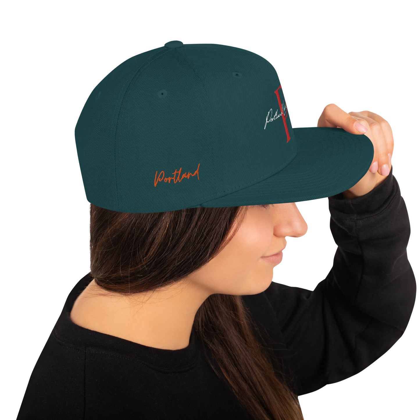 Portland Love "P" Snapback Hat image 38