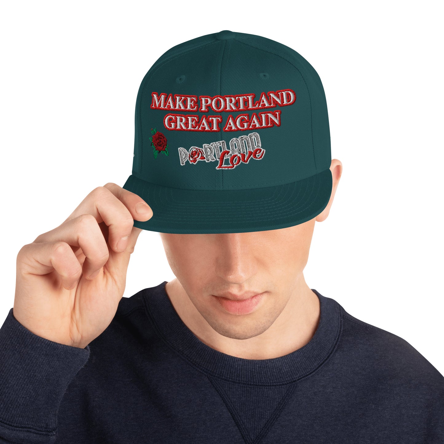 Make Portland Great Again Snapback Hat image 34