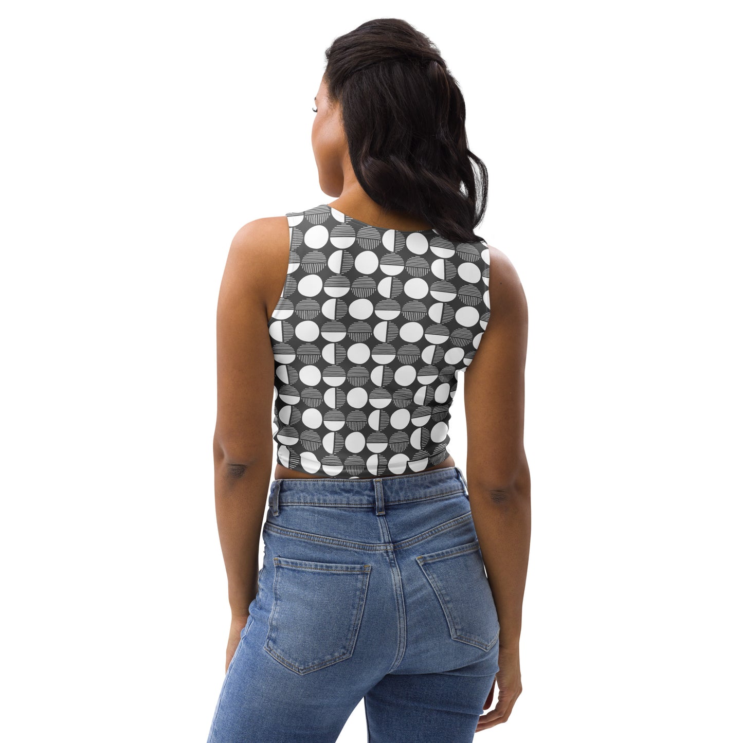 PL Rose Polka Dot Crop Top image 4