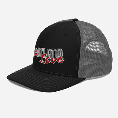 Original Portland Love 6 Panel Trucker Cap image 3