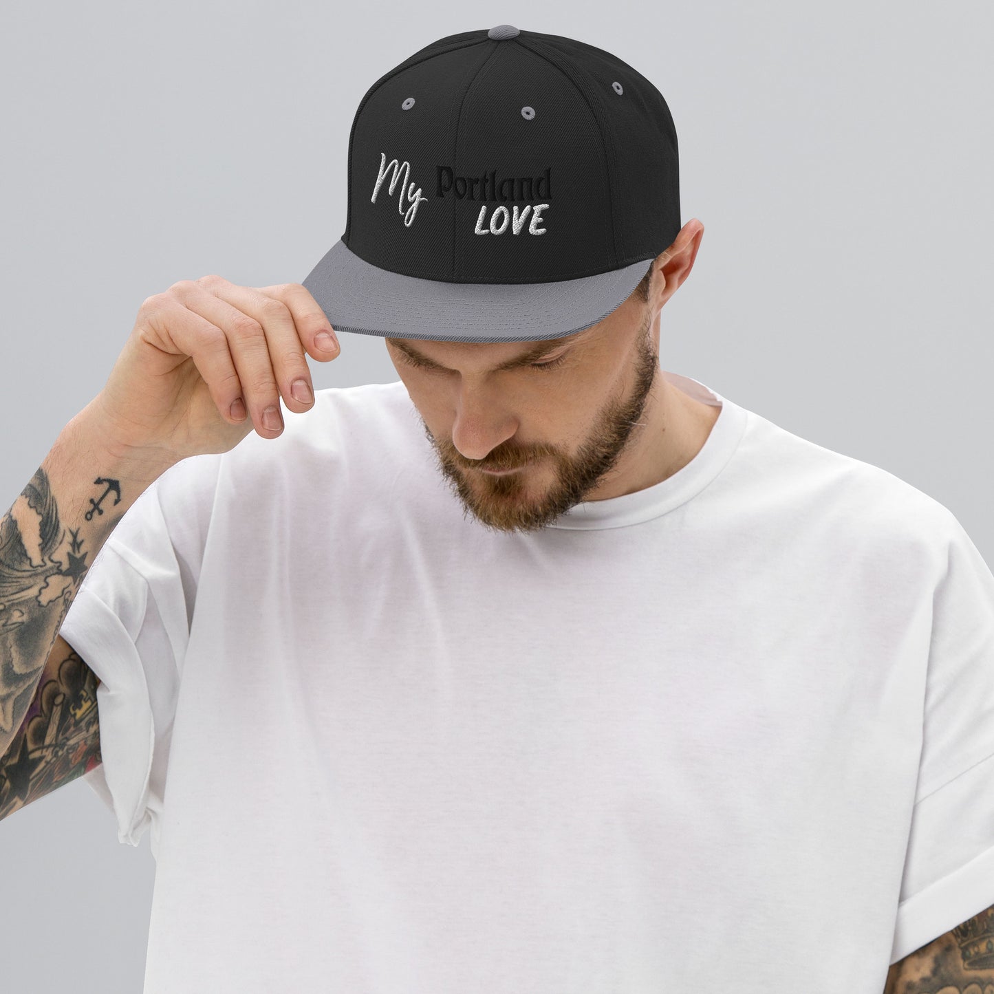 My Portland Love Snapback Hat image 11
