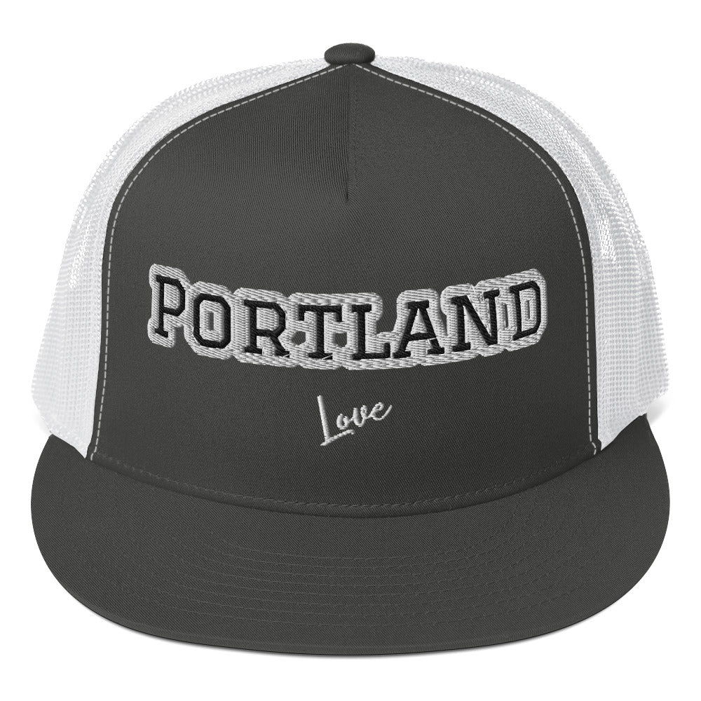 Block Style Trucker Cap image 9