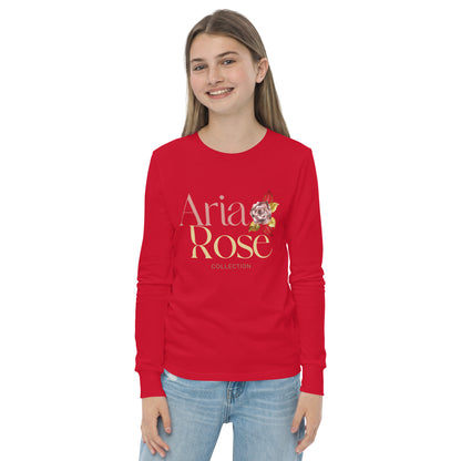 Aria Rose Gold Youth Long Sleeve Tee image 13