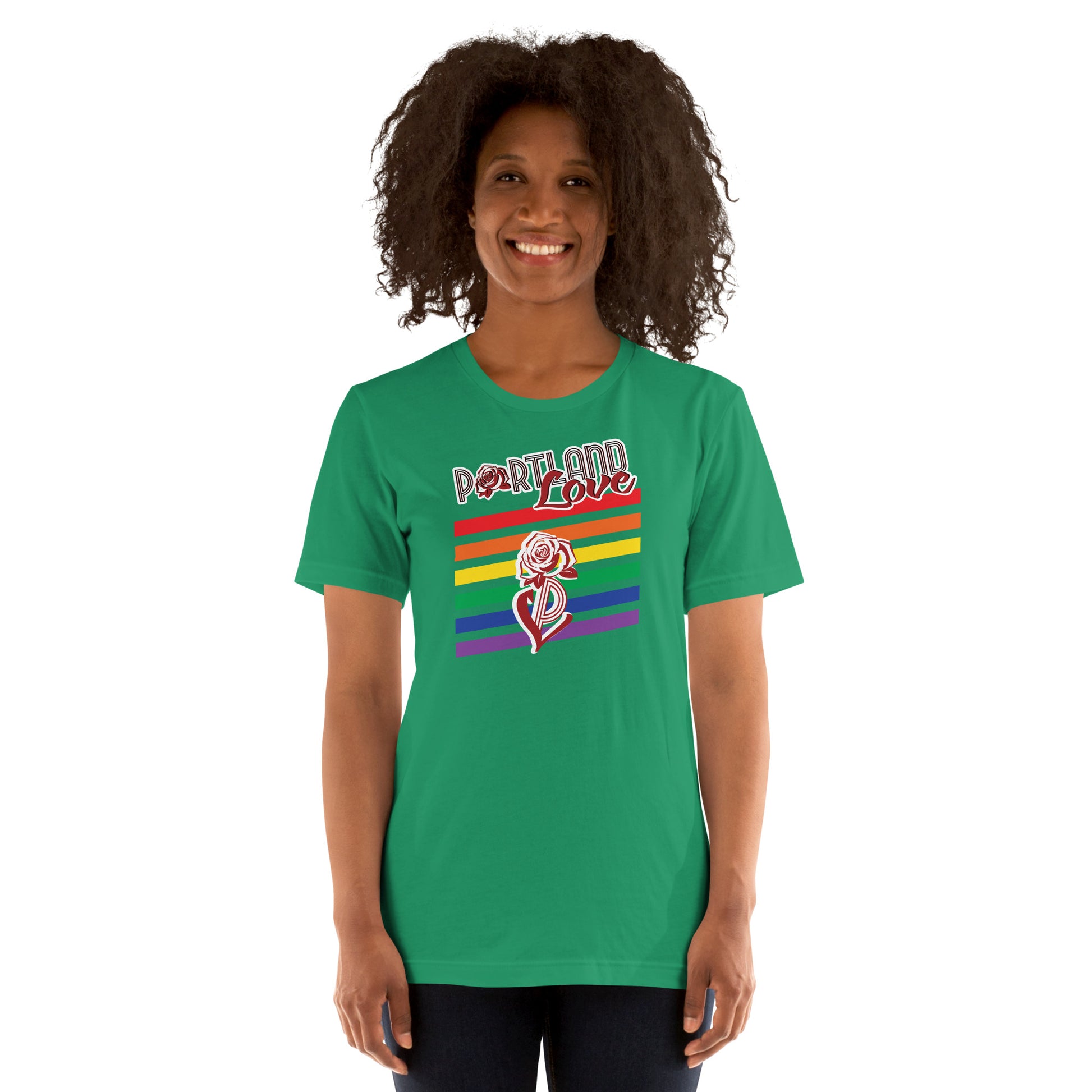 P-Love Rainbow Short-Sleeve Unisex T-Shirt image 9