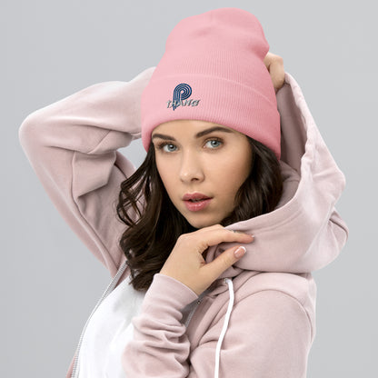 P-Thang (Royal/White) Cuffed Beanie image 7