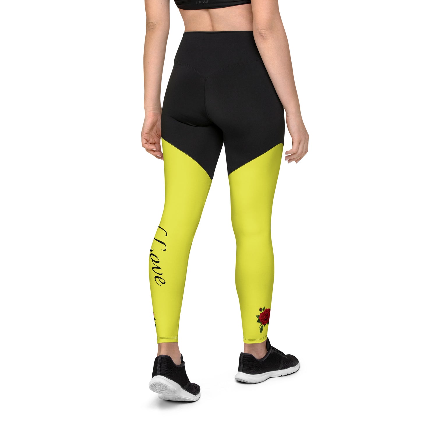Portland Love Bumblebee Sports Leggings image 8