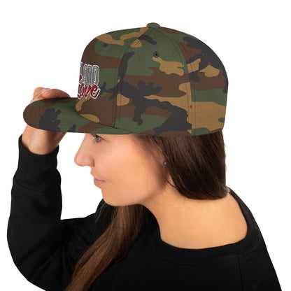 Portland Love Original Embroidered Classic Snapback Hat image 45