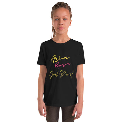 Aria Rose Power Youth Short Sleeve T-Shirt image 4