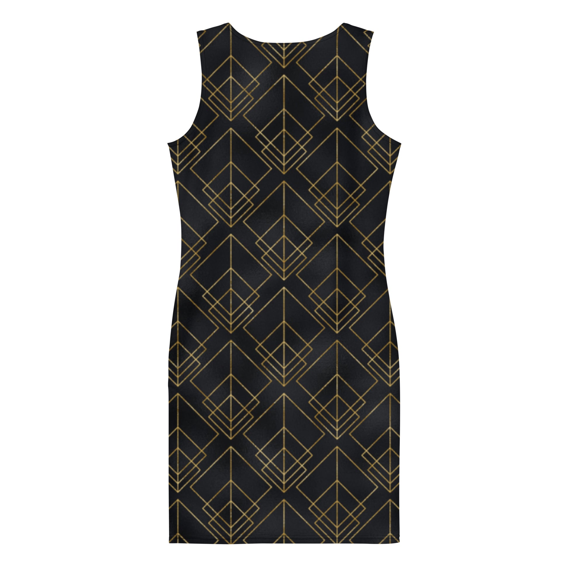 Portland Love Gold Diamond Sublimation Cut & Sew Dress image 5