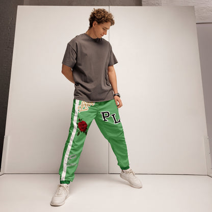 Portland Love Logos Bay Leaf and Sea Green Unisex Track Pants image 7