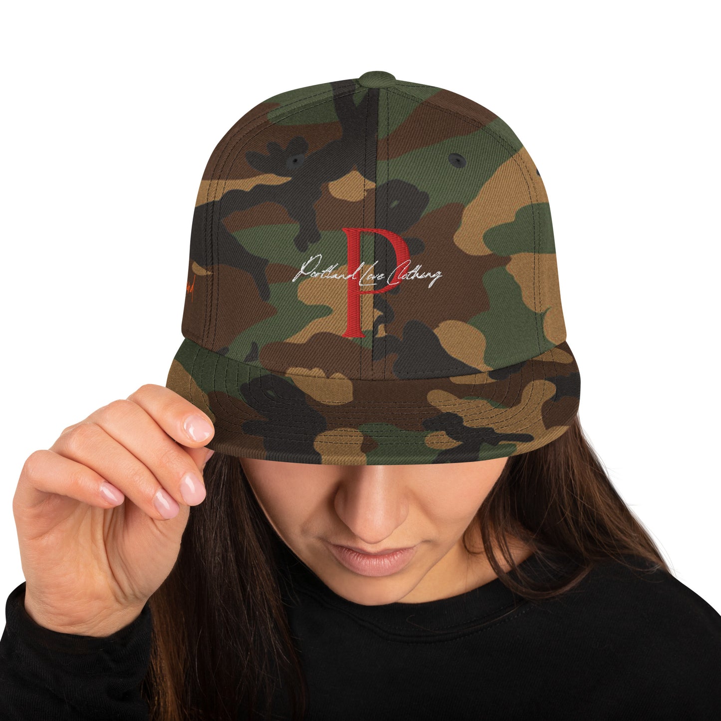Portland Love "P" Snapback Hat image 39