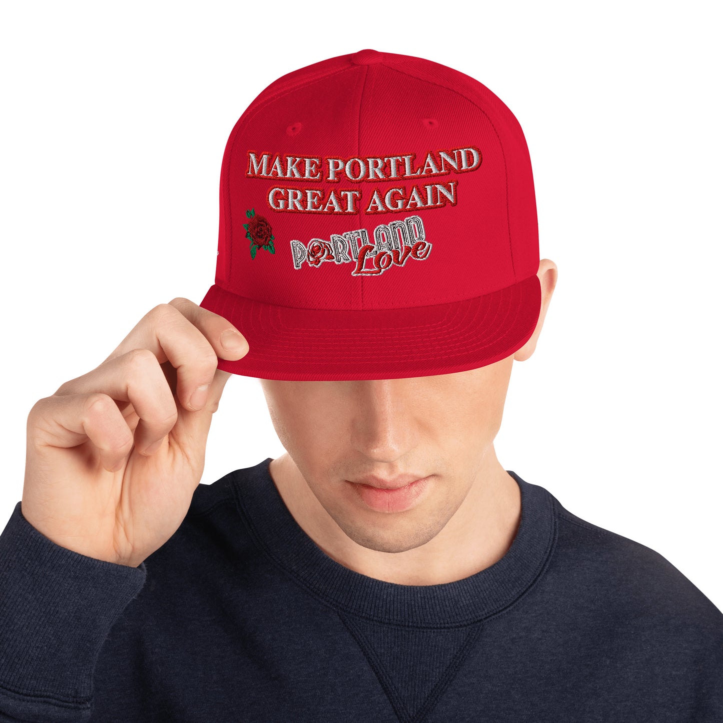 Make Portland Great Again Snapback Hat image 38