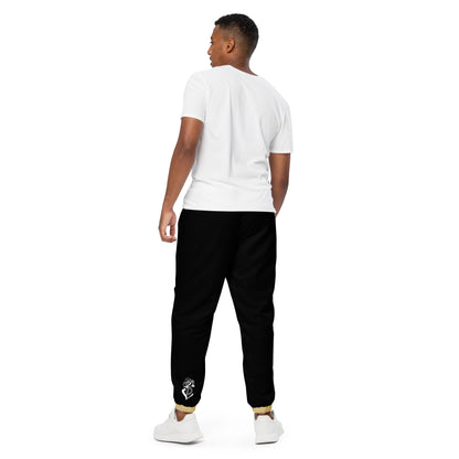 Black and Gold Portland Love Logos Unisex Track Pants image 2