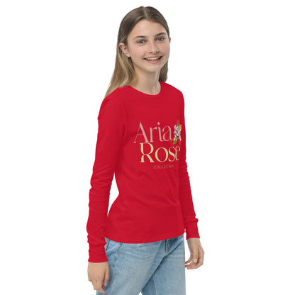 Aria Rose Gold Youth Long Sleeve Tee image 15