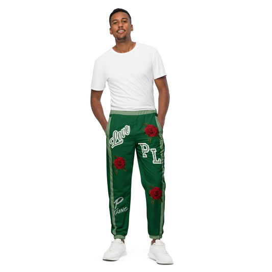 Portland Love Forest Green Logo Unisex Track Pants image 0