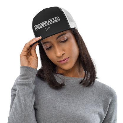 Block Style Trucker Cap image 4