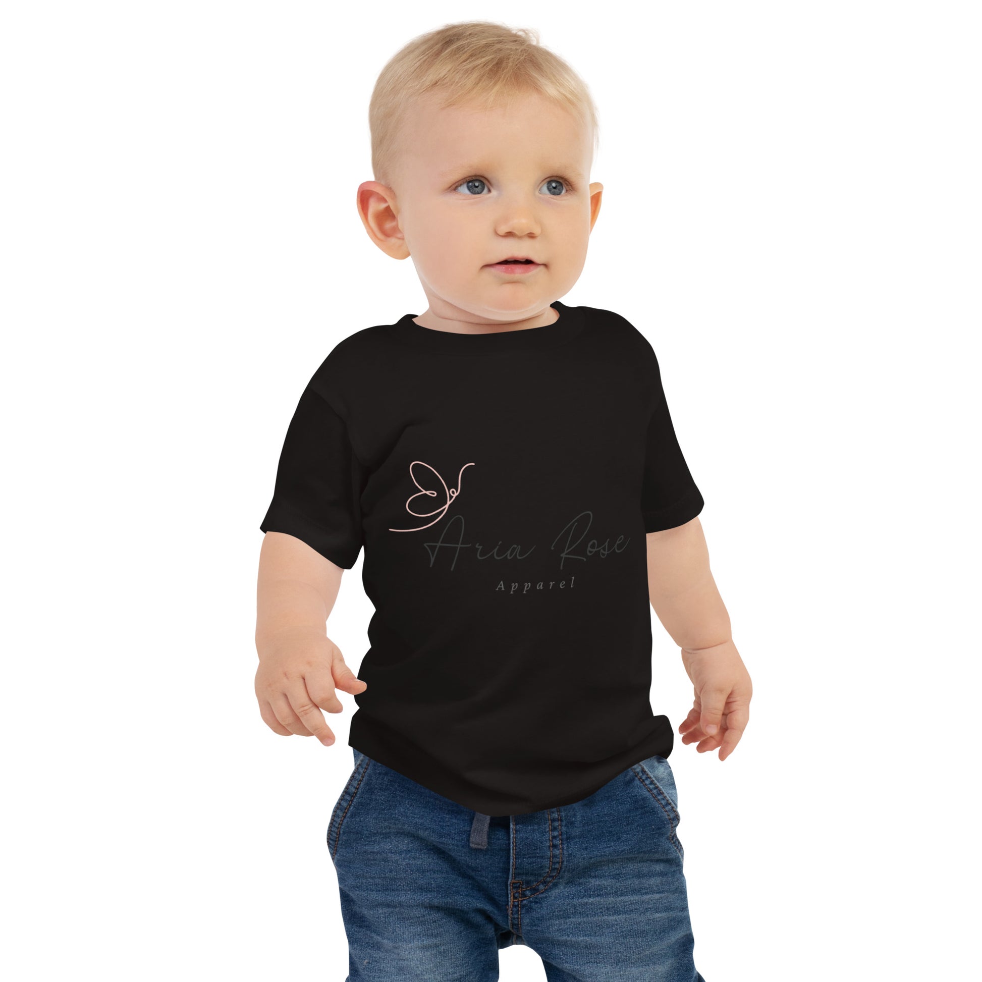 Aria Rose Love Baby Jersey Short Sleeve Tee image 1