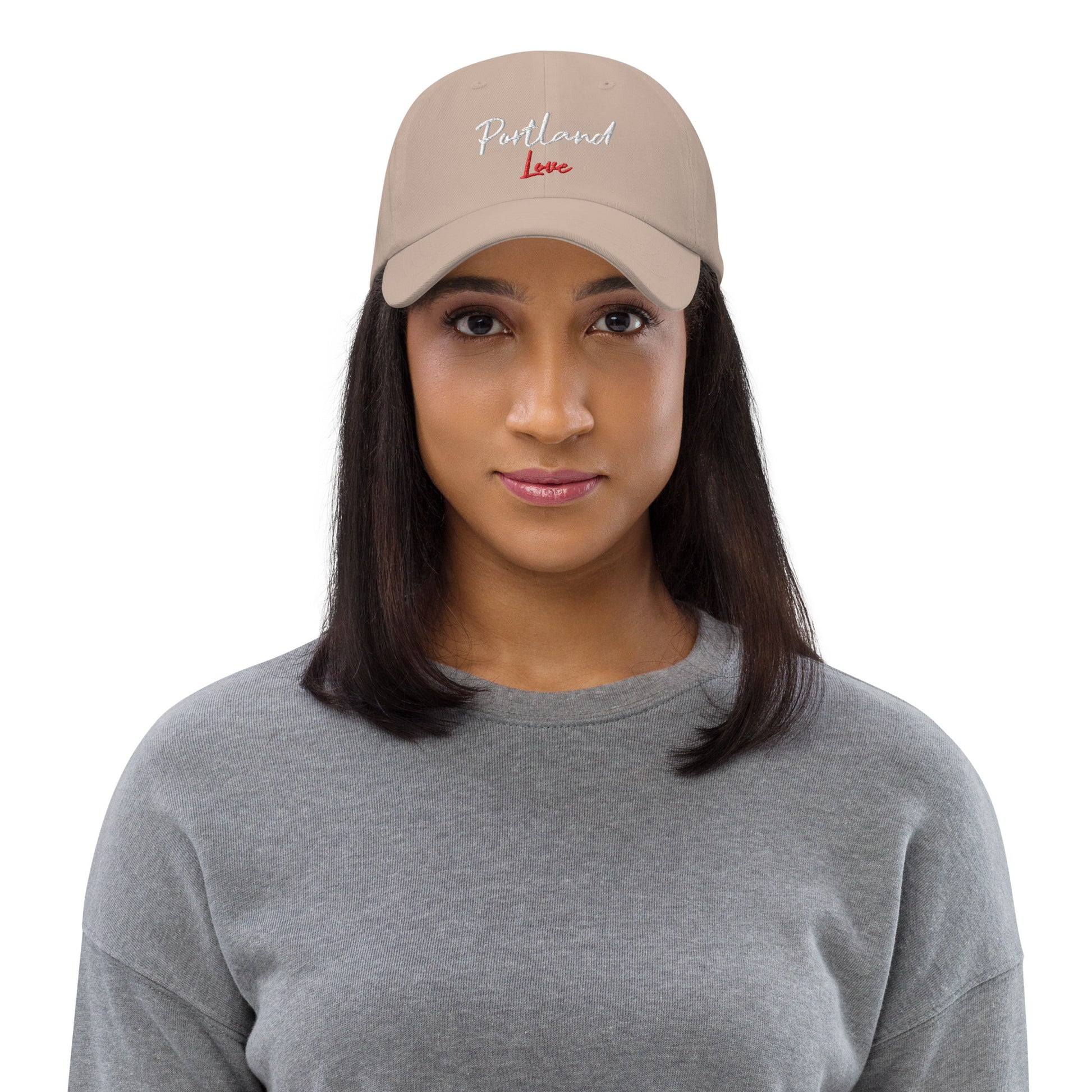 Portland Love Black Marble Dad Hat image 27
