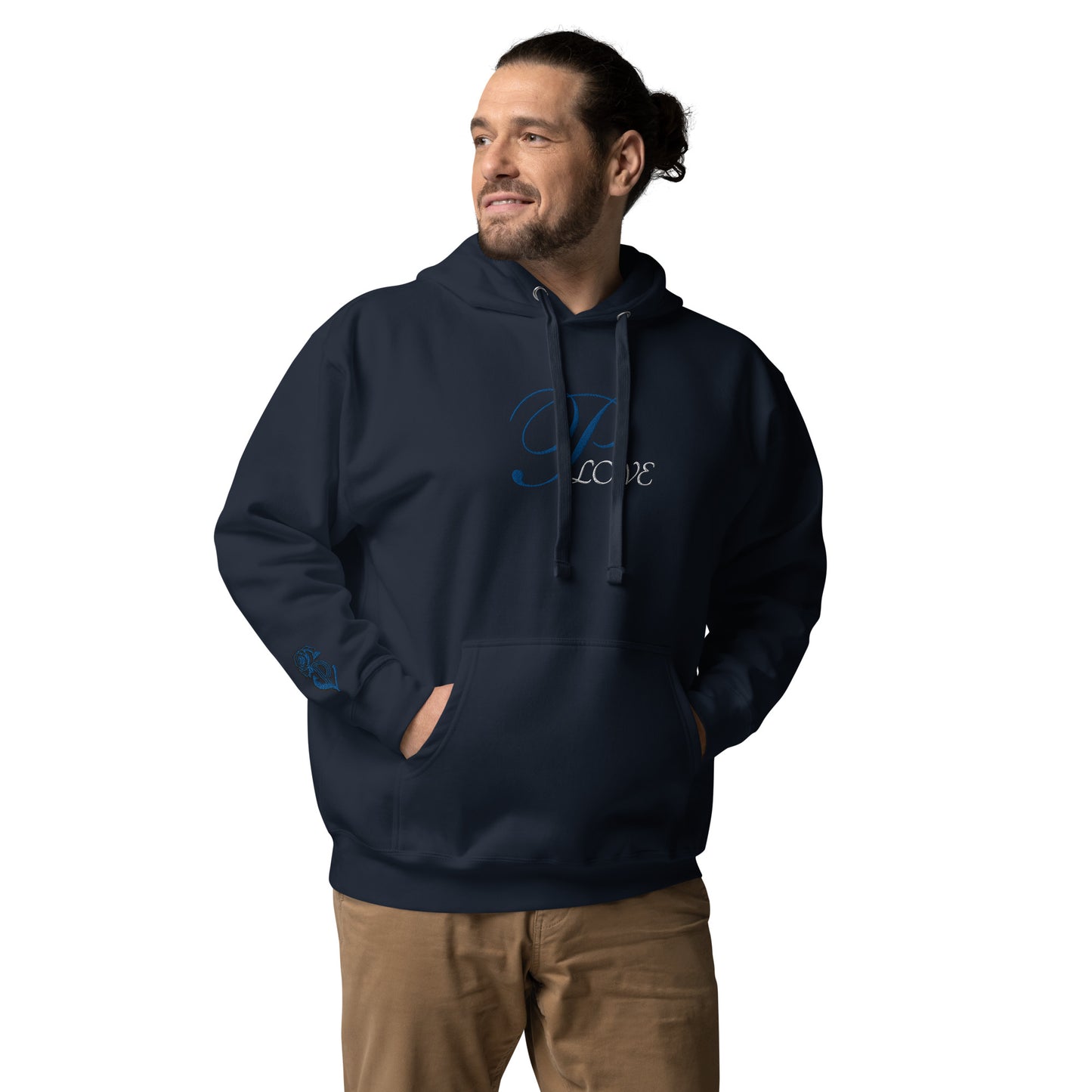P-Love (Royal) Unisex Hoodie image 5