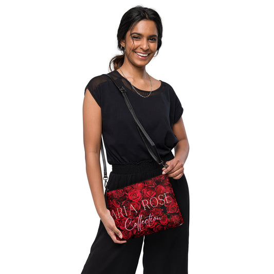 Aria Rose Collection Red Rose Crossbody Bag image 0