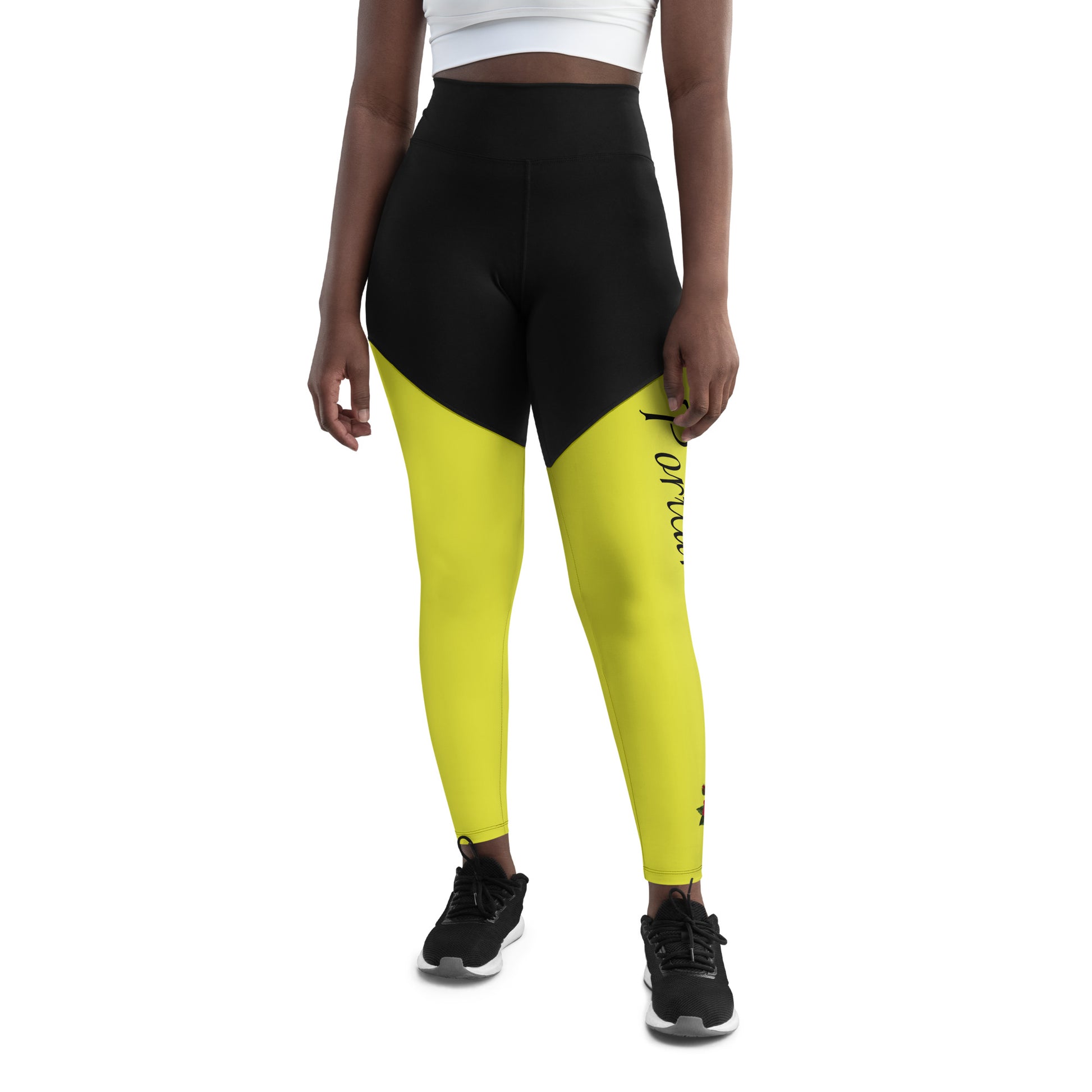 Portland Love Bumblebee Sports Leggings image 1