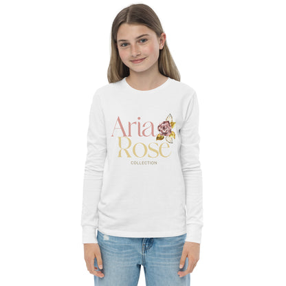 Aria Rose Gold Youth Long Sleeve Tee image 20
