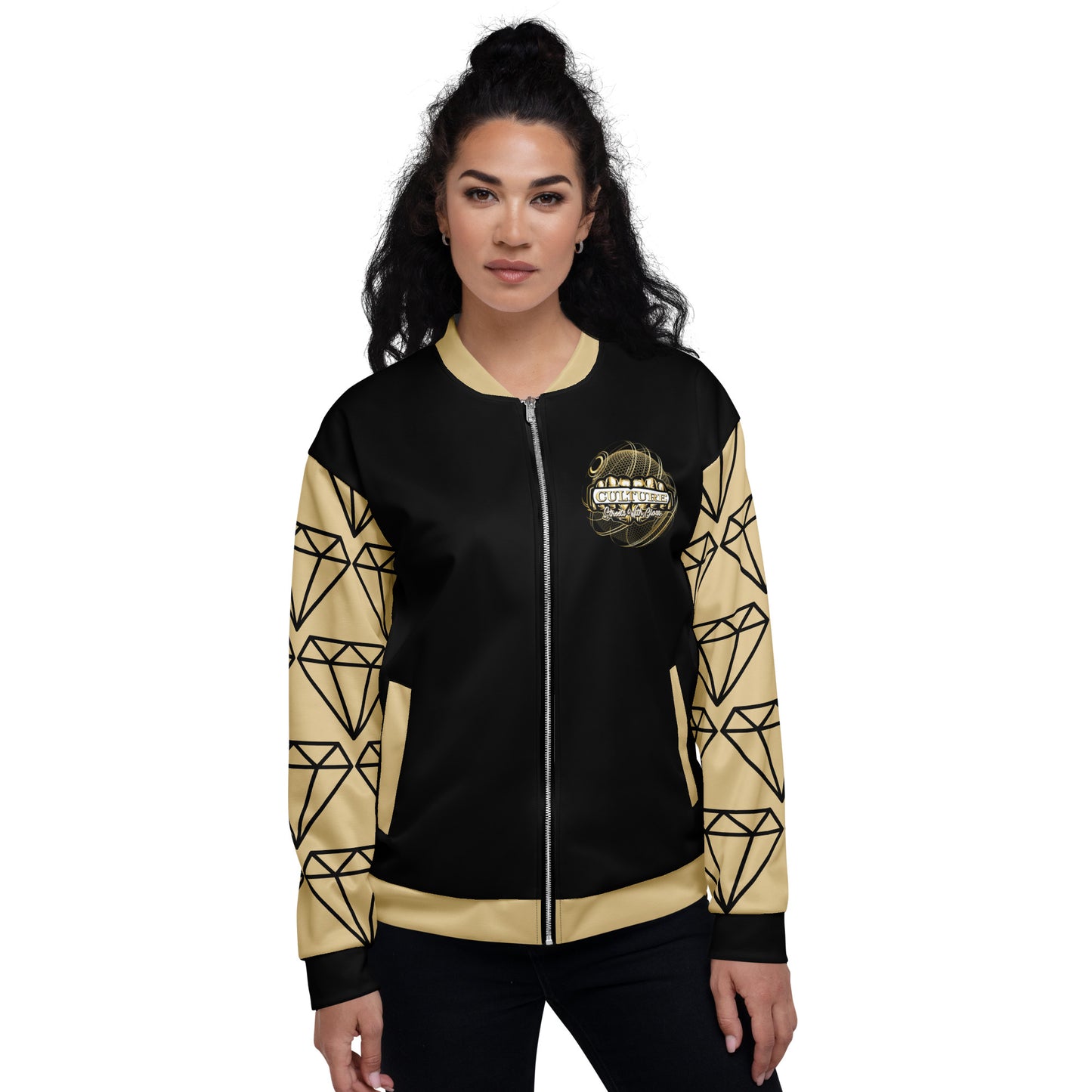 Culture Diamond Unisex Bomber Jacket image 6