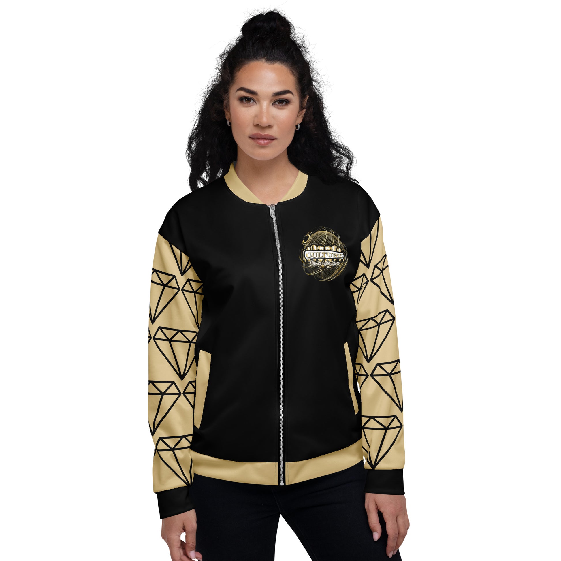 Culture Diamond Unisex Bomber Jacket image 6
