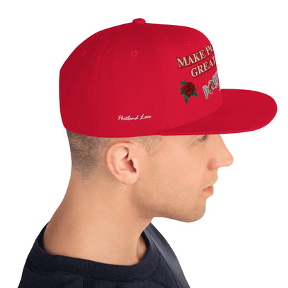 Make Portland Great Again Snapback Hat image 41