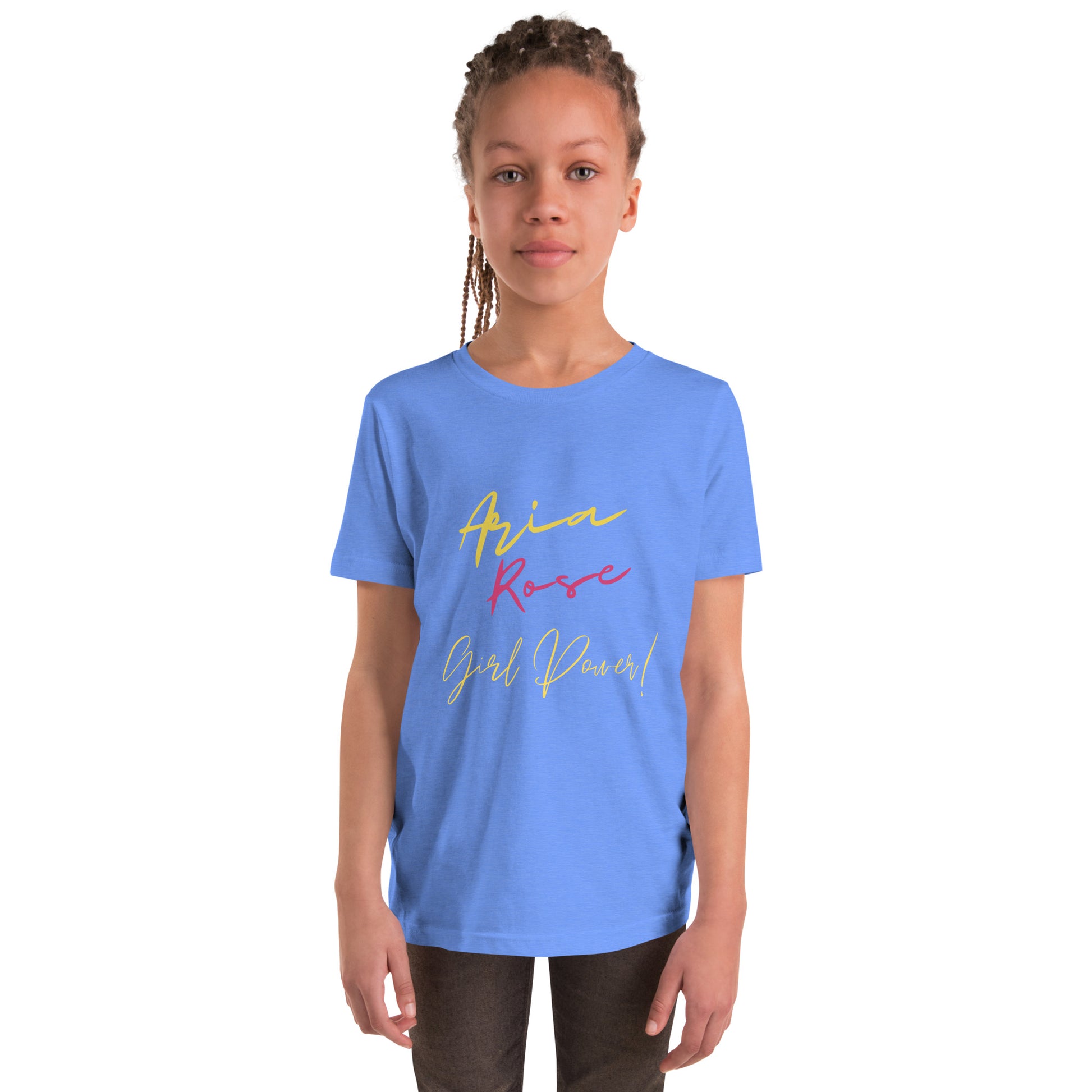 Aria Rose Power Youth Short Sleeve T-Shirt image 13