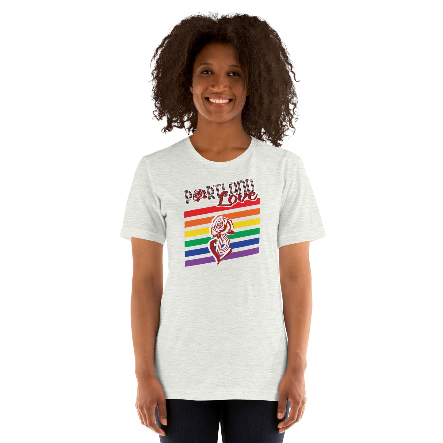 P-Love Rainbow Short-Sleeve Unisex T-Shirt image 13
