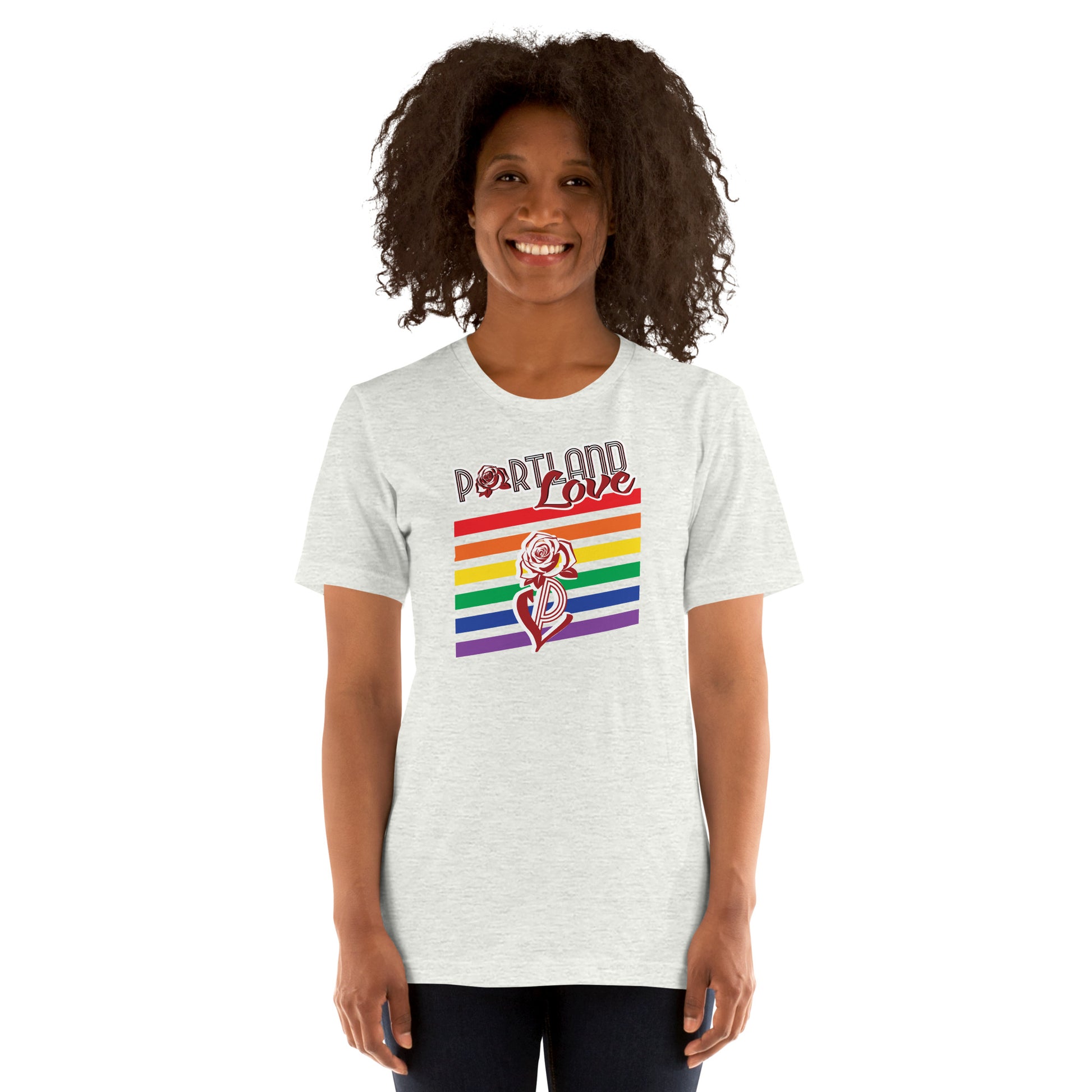 P-Love Rainbow Short-Sleeve Unisex T-Shirt image 13