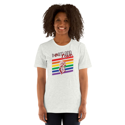 P-Love Rainbow Short-Sleeve Unisex T-Shirt image 13